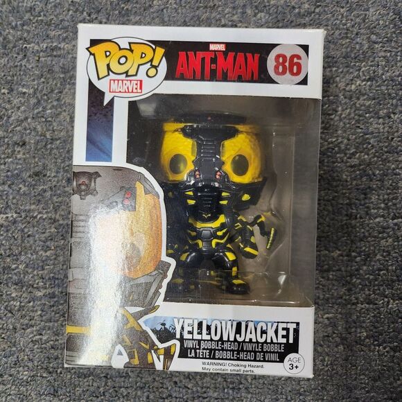 Funko Other - Yellow Jacket Ant-Man #86 Marvel Comics Funko Pop! Vinyl Ant Man Vaulted